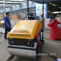 Compactador de rodillo de doble tambor FYL890 de 1 tonelada con control de vibración